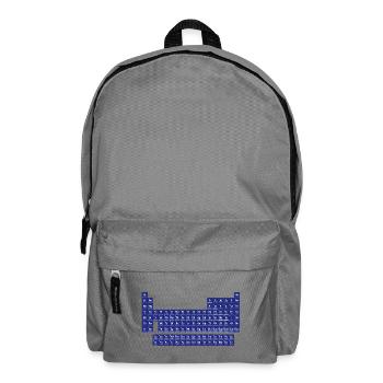 Das Periodensystem der Elemente - Rucksack - Mittelgrau - Vorne
