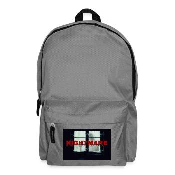 Albtraum_Geist_Halloween - Rucksack - Mittelgrau - Vorne