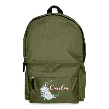 Für Carolin - Rucksack - Olivgrün - Vorne