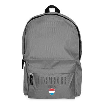 Originally from Luxembourg, born in Luxembourg - Backpack - elephant grey - Front