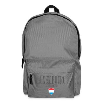 I love Luxembourg, Luxembourg pride - Backpack - elephant grey - Front