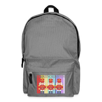 Nussknacker Weihnachten - Rucksack - Mittelgrau - Vorne