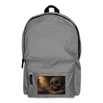 Dark Fantasy Horror Illustration - Rucksack - Mittelgrau - Vorne