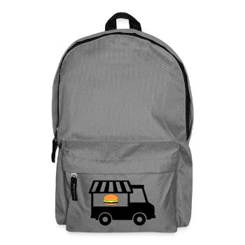 Street food truck - Backpack - elephant grey - Front