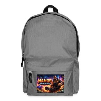 Nanos der Bøss - Rucksack - Mittelgrau - Vorne