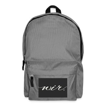 Nous. – Chemise Modern Love Statement - Sac à dos - gris éléphant - Devant