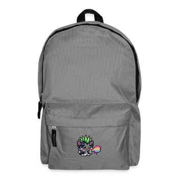 Punk Kitten Neon Spray Paints - Backpack - elephant grey - Front