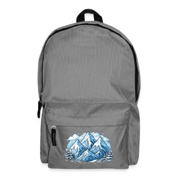 Berge Mountains - Backpack - elephant grey - Front