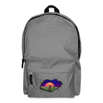 Éleveur de cannabis - Sac à dos - gris éléphant - Devant