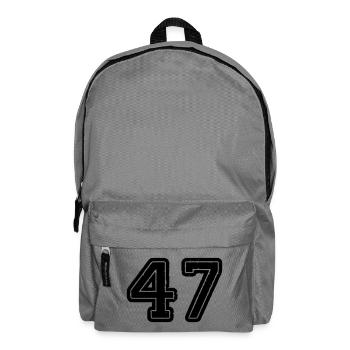 47 - Backpack - elephant grey - Front