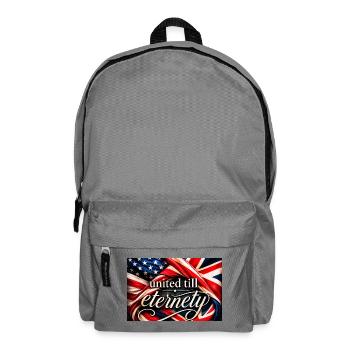 United Till Eternity Flags - Backpack - elephant grey - Front