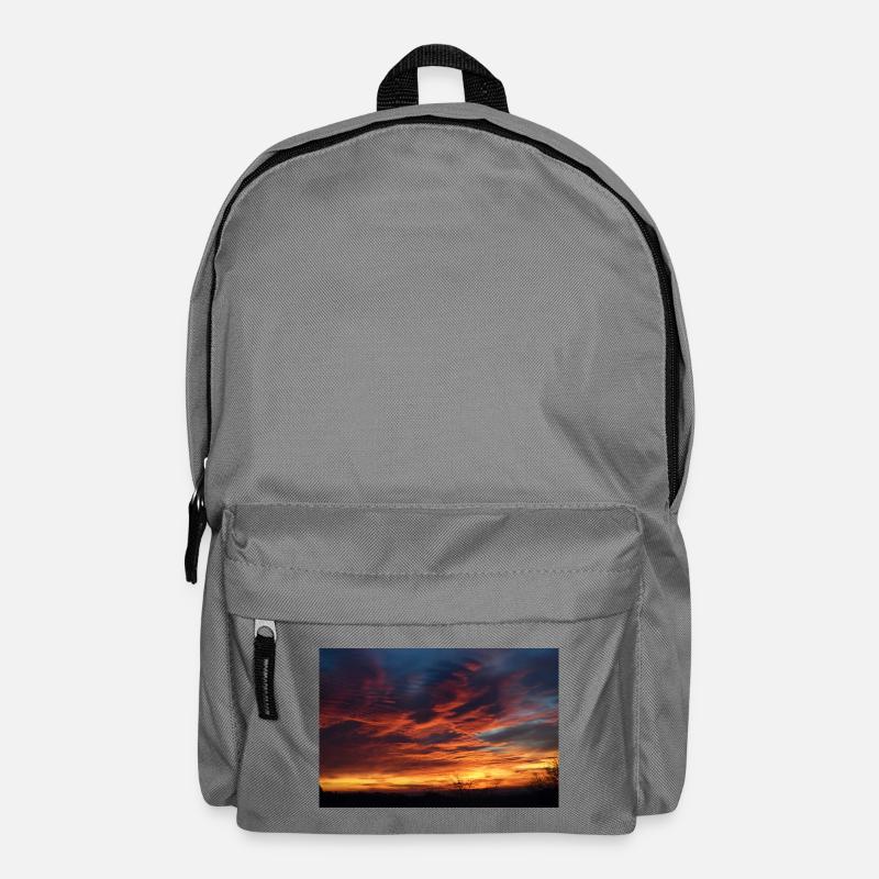 Magie du coucher de soleil le soir - Sac à dos - gris éléphant