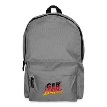 fusball Nationalmannschaft, fussball Deutschland,  - Rucksack - Mittelgrau - Vorne