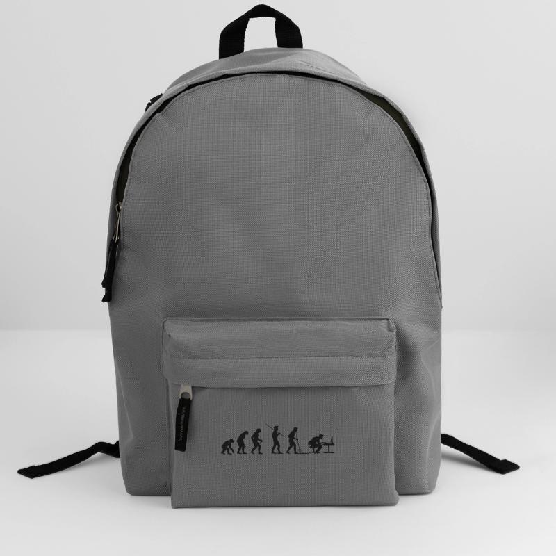 Programmierer Computerfreak Evolution Rucksack