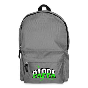 Papa est le meilleur néon - Sac à dos - gris éléphant - Devant