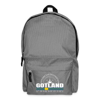 Gotland - Sac à dos - gris éléphant - Devant