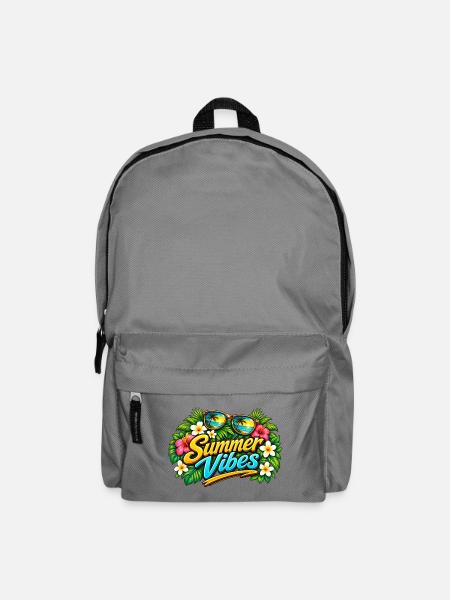 Sommervibes Paradies - Rucksack - Mittelgrau