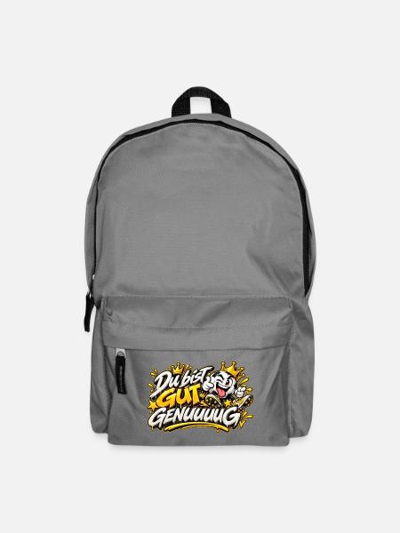 Du bist Gut Genug - Rucksack - Mittelgrau