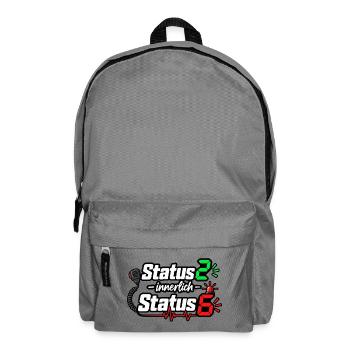 Status2 Innerlich Status6 - Rucksack - Mittelgrau - Vorne