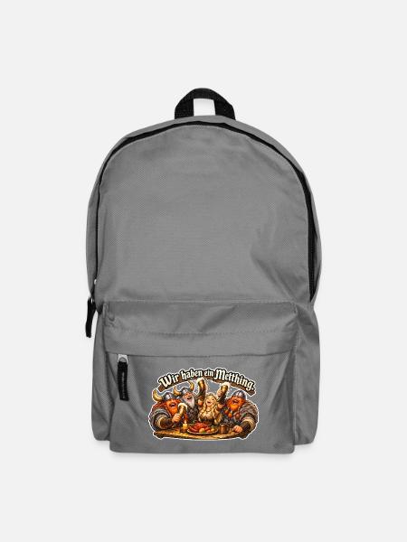 Wikinger - Metthing - Rucksack - Mittelgrau