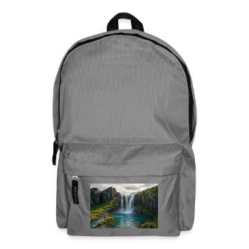 Wasserfallpfad - Rucksack - Mittelgrau - Vorne