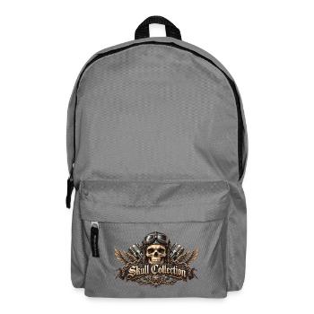 Skull biker biker wings Skull Collection - Rucksack - Mittelgrau - Vorne
