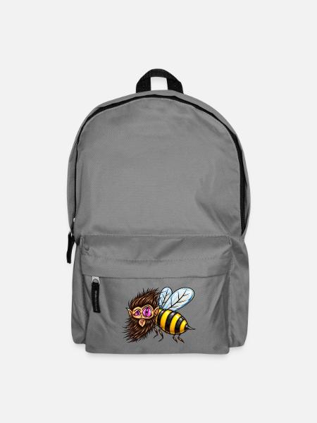 baertige_wespe - Rucksack - Mittelgrau