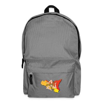 J'aime Sicilia - Sac à dos - gris éléphant - Devant
