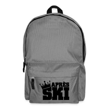 apres ski - Rucksack - Mittelgrau - Vorne