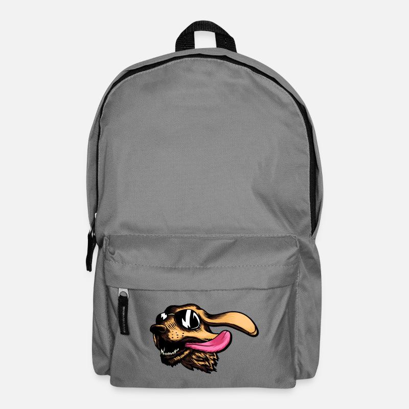 Dog Dogs - Backpack - elephant grey