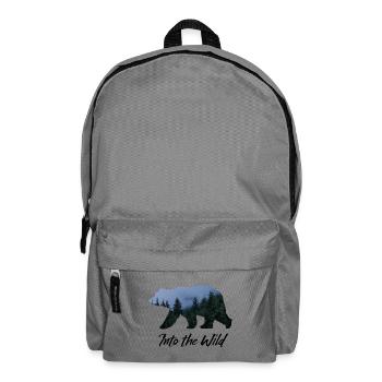 Into the wild - Backpack - elephant grey - Front
