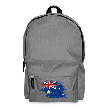 Drapeau de l’Australie utilisé - Sac à dos - gris éléphant - Devant