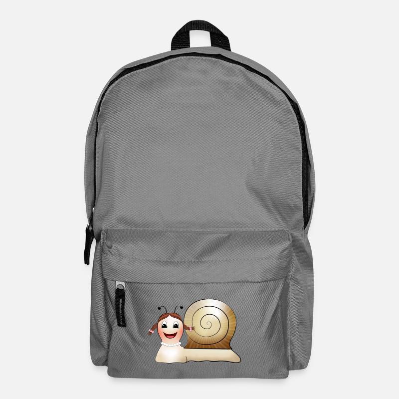 Heidi Schneck freut sich - Rucksack - Mittelgrau