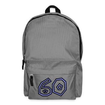 60 - Backpack - elephant grey - Front