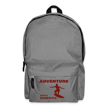AVENTURE DE SURF - Sac à dos - gris éléphant - Devant