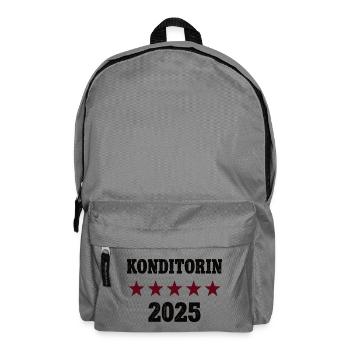 2025 Confectioner Profession Completion Apprenticeship Passed - Backpack - elephant grey - Front