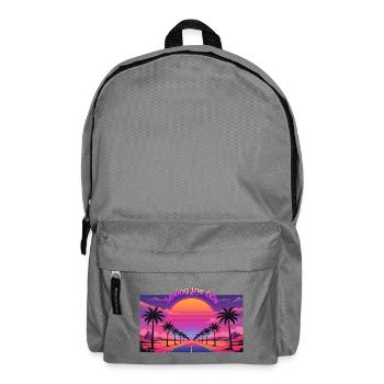 Loving the 80s - Rucksack - Mittelgrau - Vorne