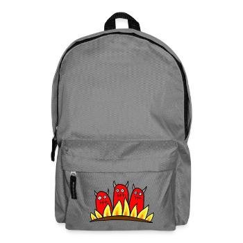 3 Diables - Sac à dos - gris éléphant - Devant