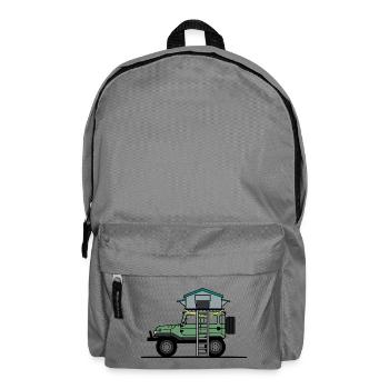 dors au-dessus - Sac à dos - gris éléphant - Devant