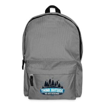 Outdoor Hiking Gift for Adventure Lover - Backpack - elephant grey - Front