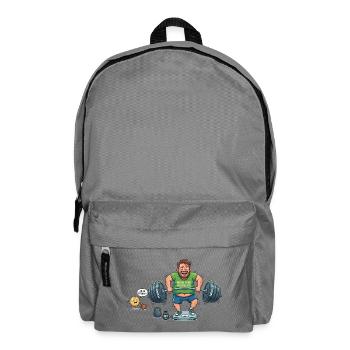 Abnehmen - Rucksack - Mittelgrau - Vorne