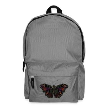 Gotische Schmetterlingsaugen - Rucksack - Mittelgrau - Vorne
