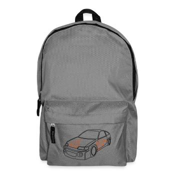 Voitures de sport, Voitures de course, Automobiles - Sac à dos - gris éléphant - Devant