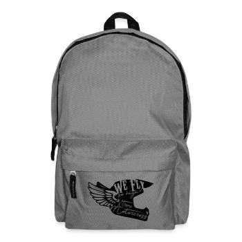 motorcross shirt - Backpack - elephant grey - Front