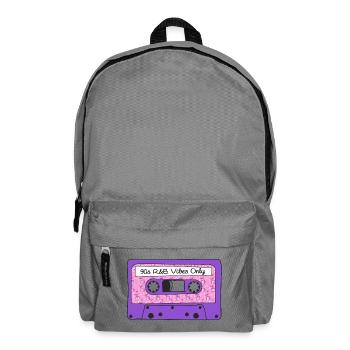 R&B Vibes des années 90 Seulement Cassette Memphis Graphic - Sac à dos - gris éléphant - Devant