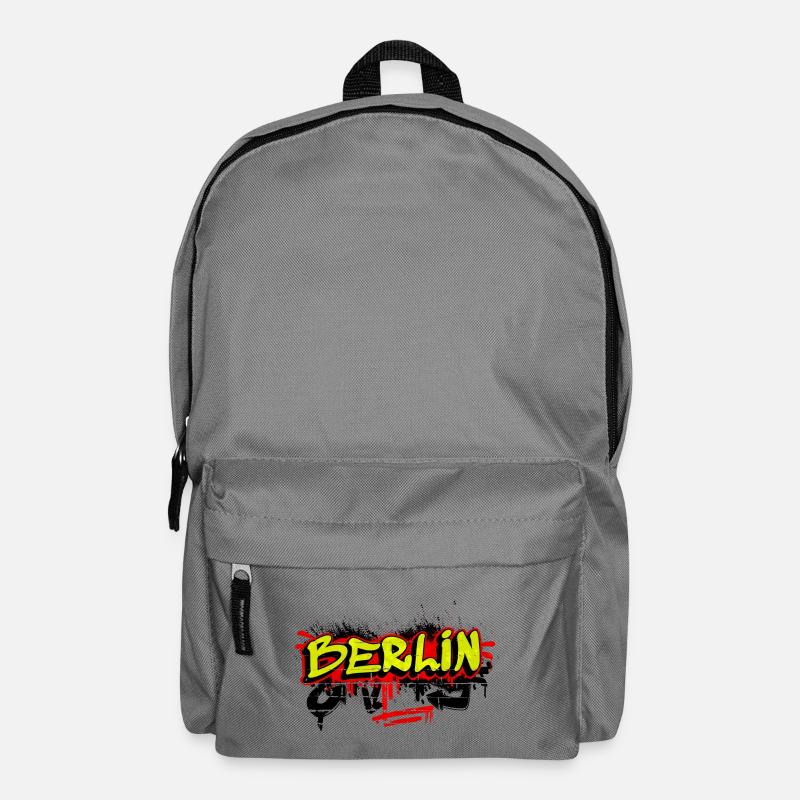 Berlin Graffiti Design - Rucksack - Mittelgrau