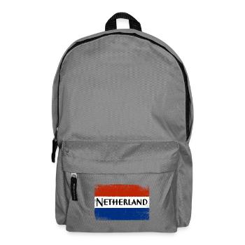 Logo NETHERLAND sale - Sac à dos - gris éléphant - Devant