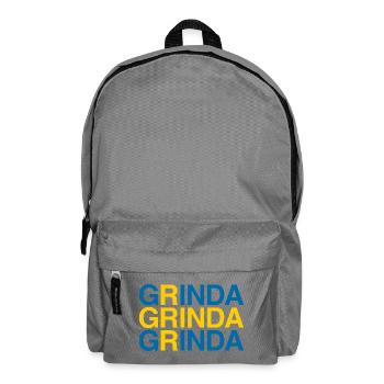 GRINDA Sverige Sweden Schweden Flagge - Rucksack - Mittelgrau - Vorne