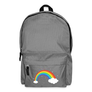 Cosmic Rainbow Arch - Backpack - elephant grey - Front