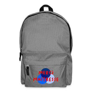 MISTRESS. THANK YOU. THANK YOU MISTRESS - Backpack - elephant grey - Front